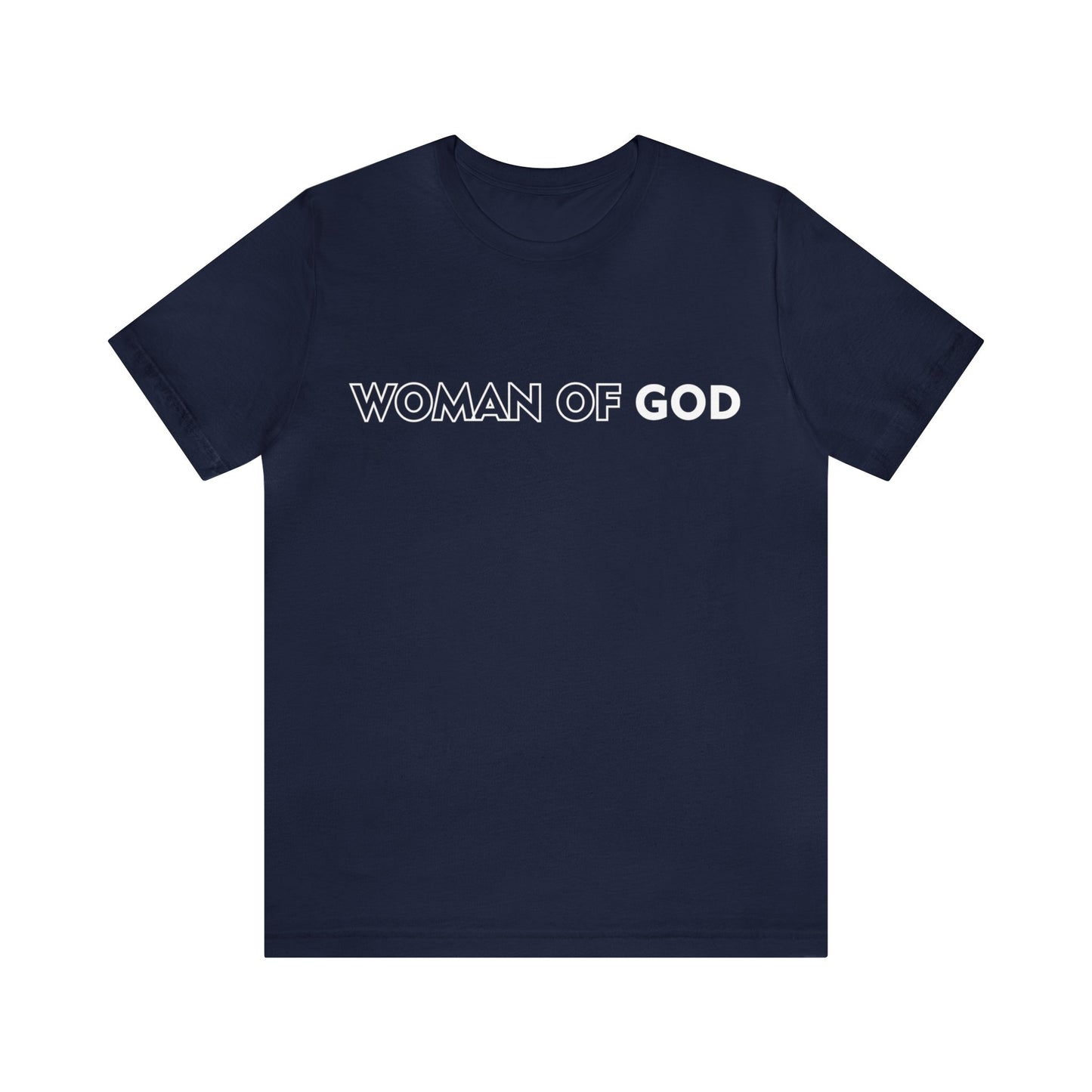 Unisex Jersey Short Sleeve Tee- Woman Of God