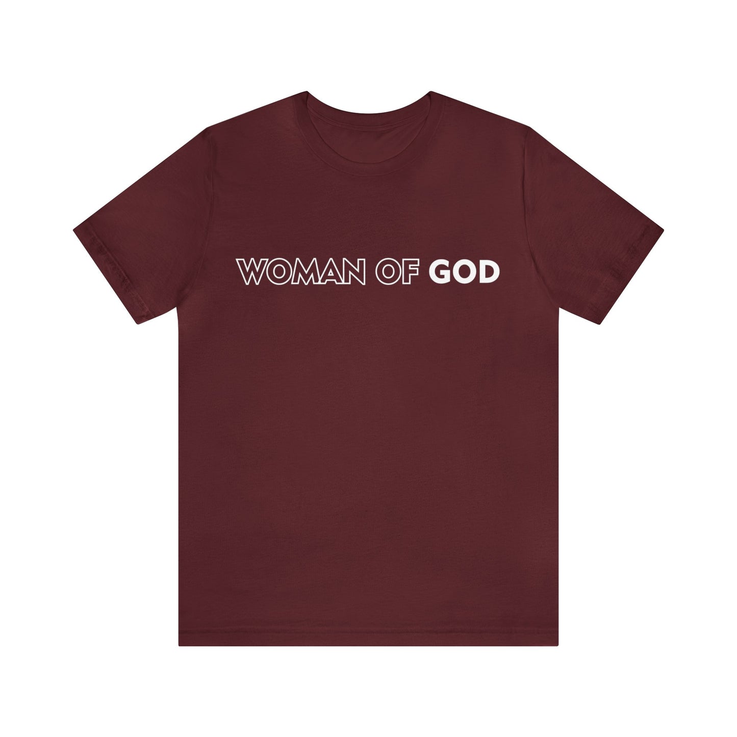 Unisex Jersey Short Sleeve Tee- Woman Of God