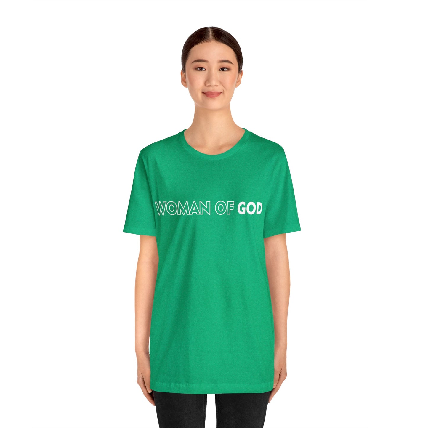 Unisex Jersey Short Sleeve Tee- Woman Of God