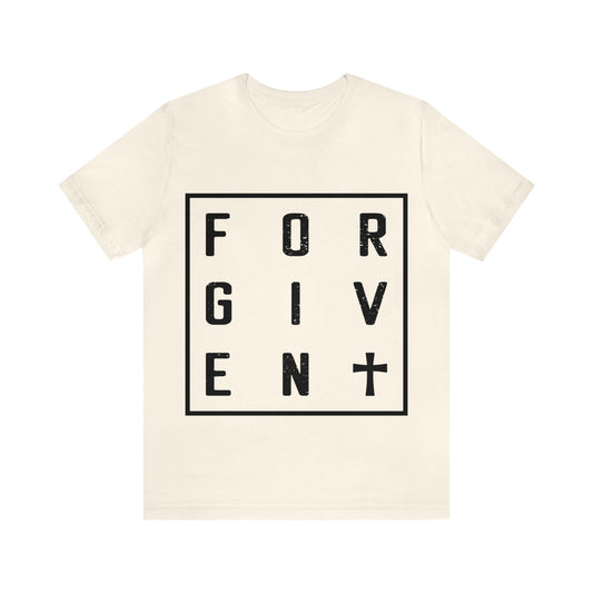 Unisex Jersey Short Sleeve Tee- forgiven Mod